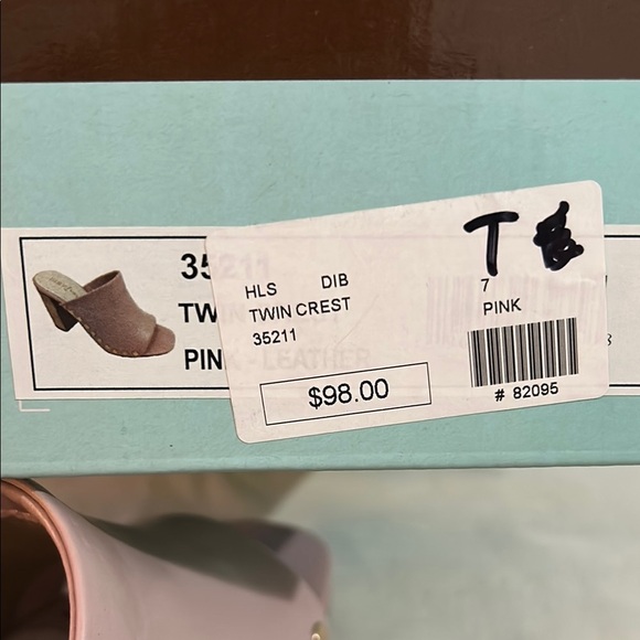 Women's Pink Slide Sandals by DIBA.true - Picture 5 of 6